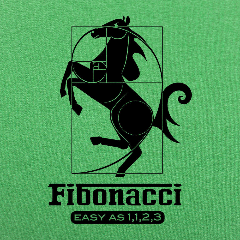 Fibonacci Easy As 1.1.2.3 Golden Ratio Stallion