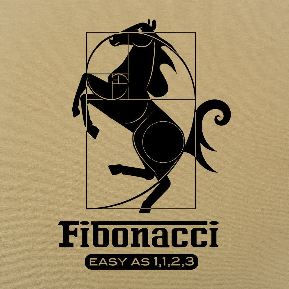 Fibonacci Easy As 1.1.2.3 Golden Ratio Stallion
