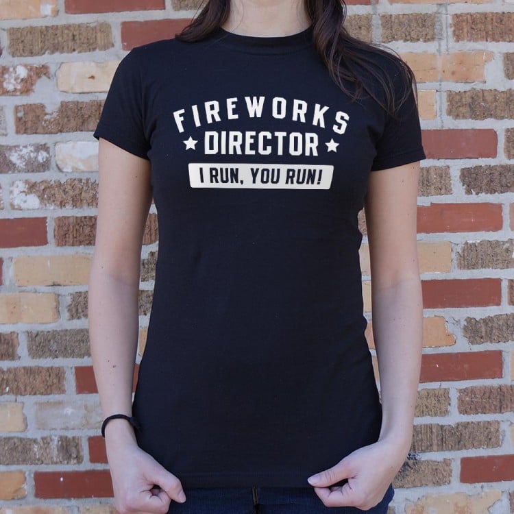 Fireworks Director I Run You Run 4th of July Design