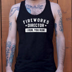 Fireworks Director I Run You Run 4th of July Design