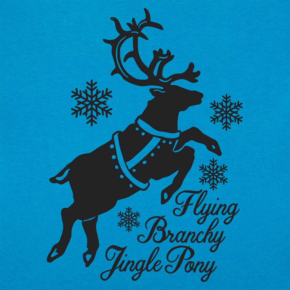 Flying Branchy Jingle Pony Christmas Reindeer