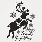 Flying Branchy Jingle Pony Christmas Reindeer