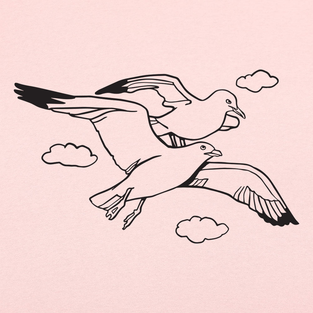 Flying Gulls Graphic