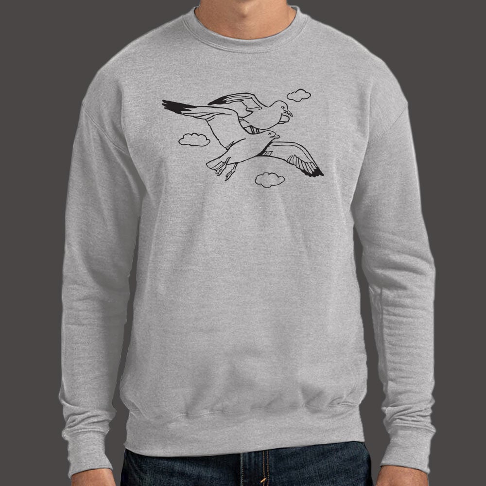 Flying Gulls Graphic