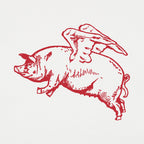 Flying Pig with Wings Pun