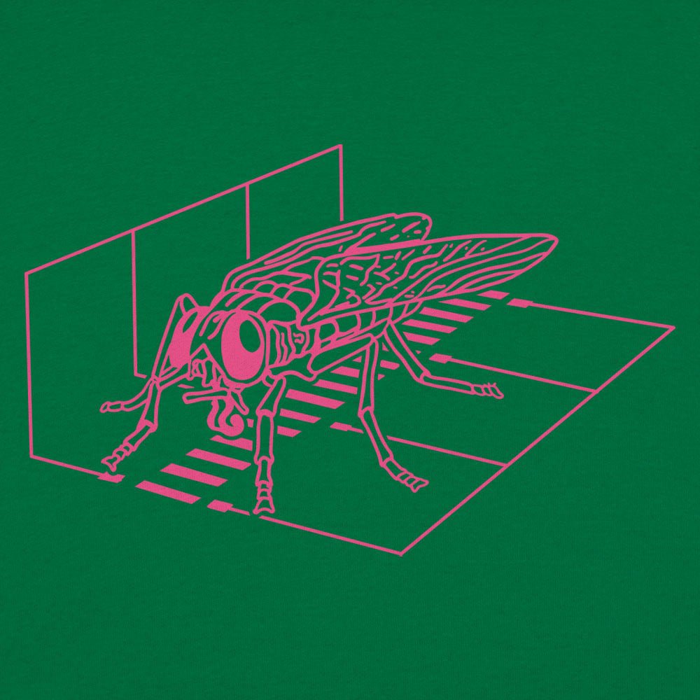 Fly Scan Giant Insect in Teleportation Pod