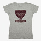 Ben Franklin Wine Quote Goblet Design