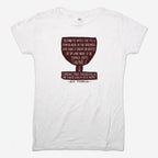 Ben Franklin Wine Quote Goblet Design