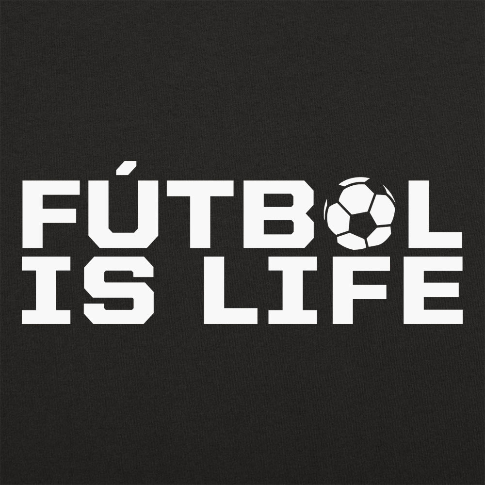 F煤tbol Is Life Soccer Ball Design