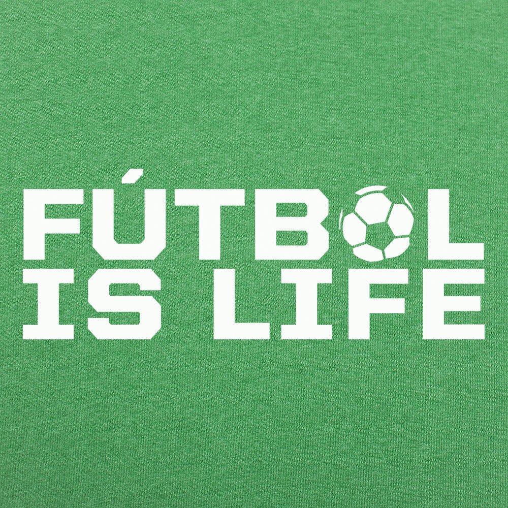 F煤tbol Is Life Soccer Ball Design
