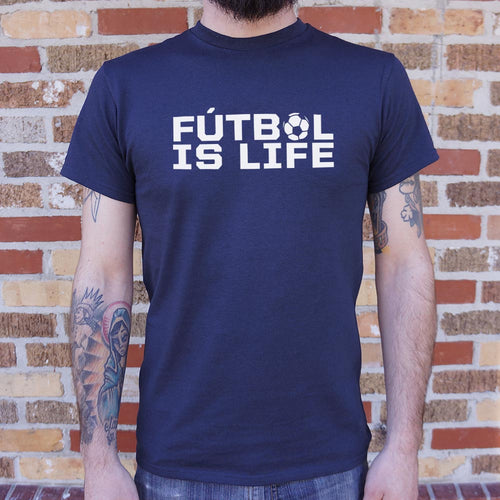 F煤tbol Is Life Soccer Ball Design