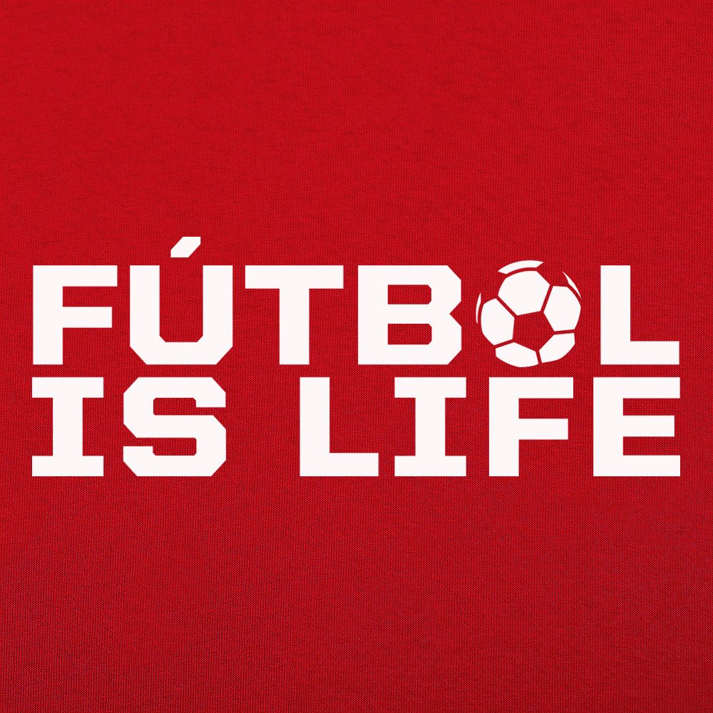 F煤tbol Is Life Soccer Ball Design