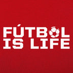 F煤tbol Is Life Soccer Ball Design