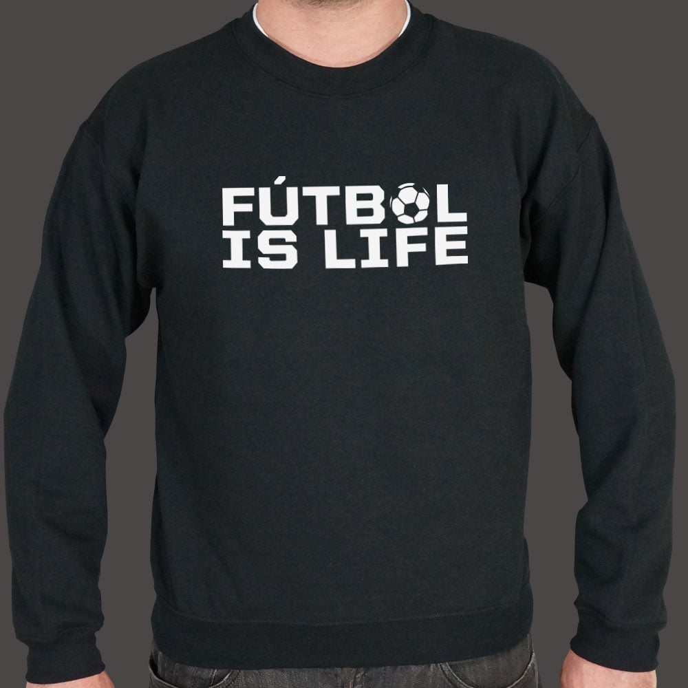 F煤tbol Is Life Soccer Ball Design
