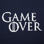 Game Over in Pixelated Fantasy Font
