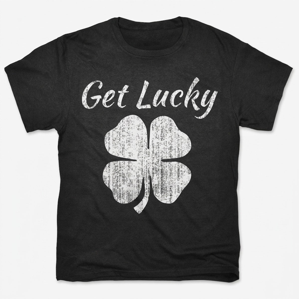 Get Lucky Four Leaf Clover St Patricks Day
