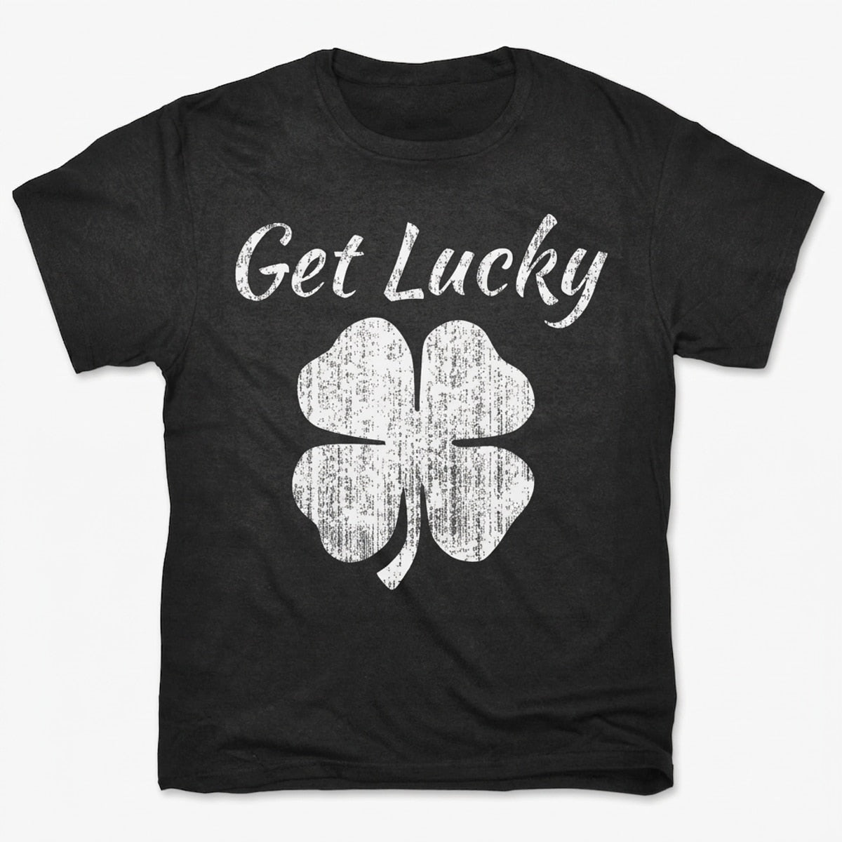 Get Lucky Four Leaf Clover St Patricks Day
