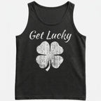 Get Lucky Four Leaf Clover St Patricks Day