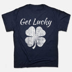 Get Lucky Four Leaf Clover St Patricks Day