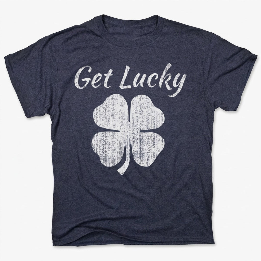 Get Lucky Four Leaf Clover St Patricks Day