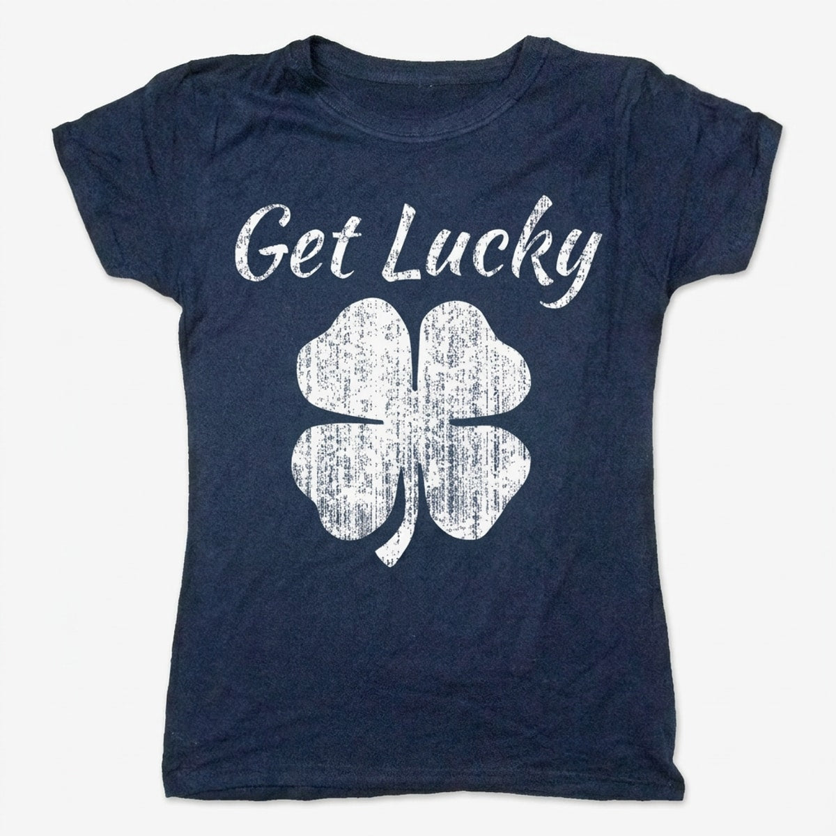 Get Lucky Four Leaf Clover St Patricks Day