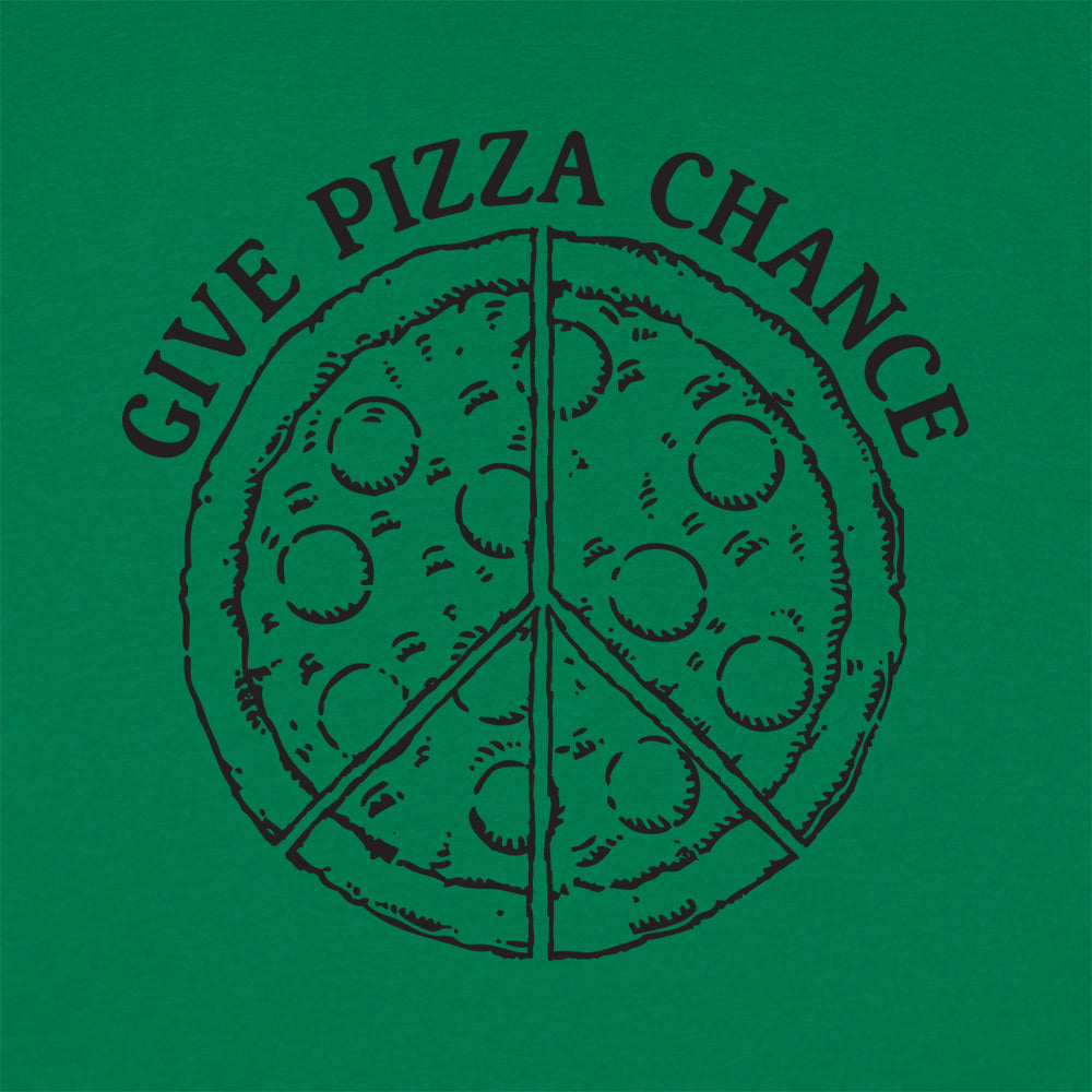 Give Pizza Chance Peace Sign Pizza