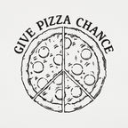 Give Pizza Chance Peace Sign Pizza