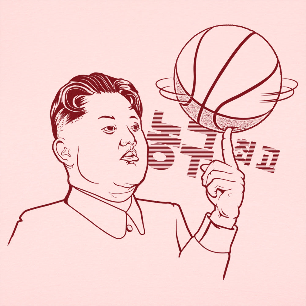 GlobeRotter Kim Jong Un Spinning a Basketball