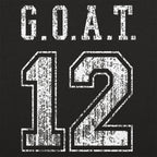 G.O.A.T. 12 Greatest of All Time Football Jersey Number