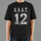 G.O.A.T. 12 Greatest of All Time Football Jersey Number