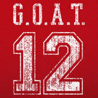 G.O.A.T. 12 Greatest of All Time Football Jersey Number