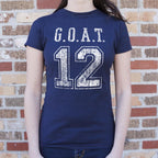 G.O.A.T. 12 Greatest of All Time Football Jersey Number