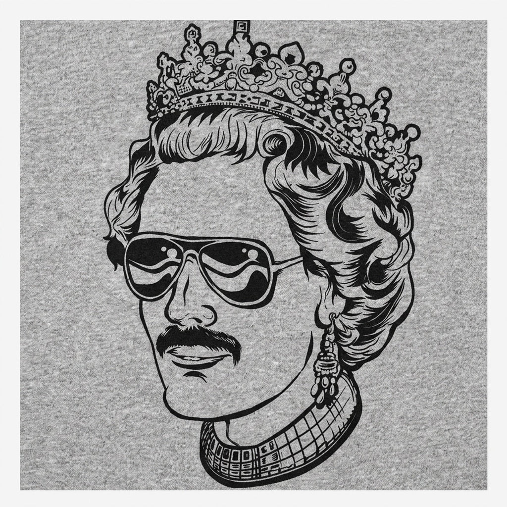 God Shave the Queen Mustached Rock Royalty Mashup