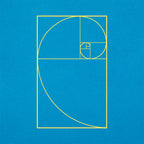 Golden Spiral Fibonacci Ratio Geometry