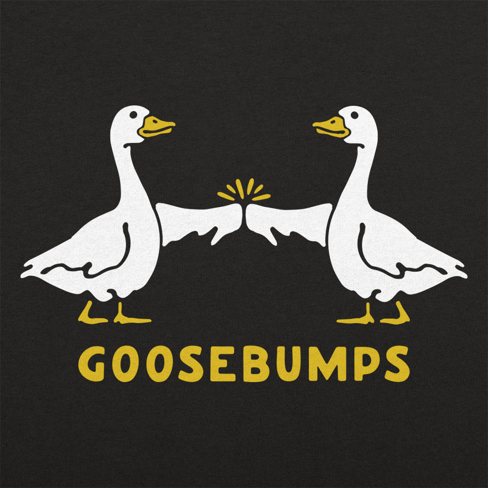 Goosebumps Two Geese Fist Bumping