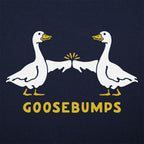 Goosebumps Two Geese Fist Bumping