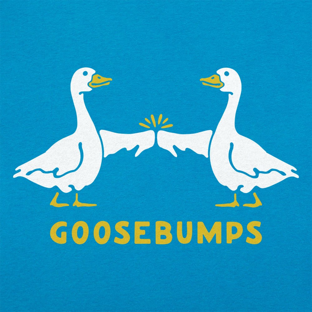 Goosebumps Two Geese Fist Bumping
