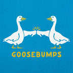 Goosebumps Two Geese Fist Bumping