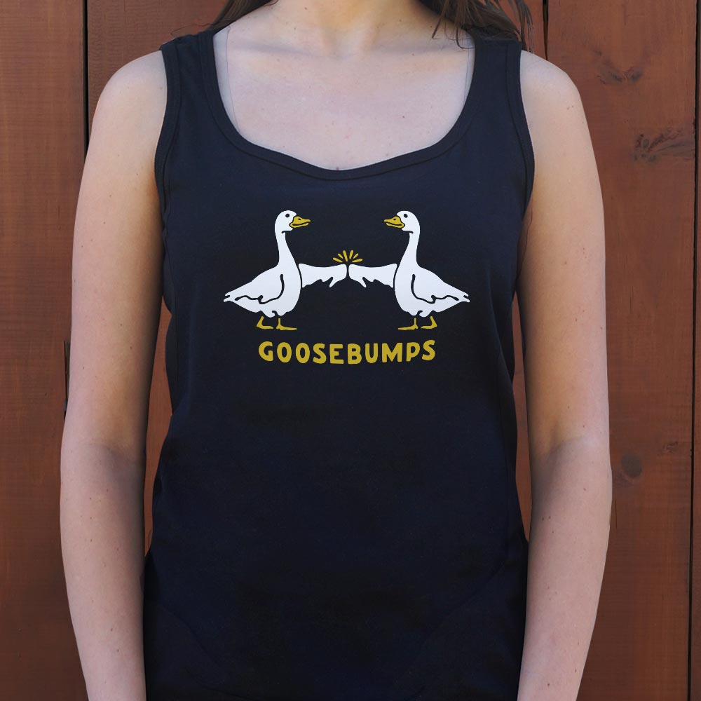 Goosebumps Two Geese Fist Bumping