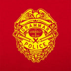 Grammar Police Badge. To Correct and Serve Punctuation Enforcement