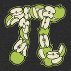 Granny Smith's Pi Symbol Made of Green Apple Slices
