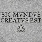 Sic Mundus Creatus Est Time Travel Symbol