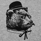 Fancy Bear in Bowler Hat and Monocle
