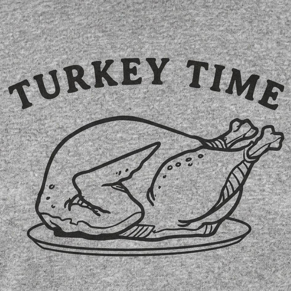 Turkey Time Roasted Thanksgiving Turkey on Platter