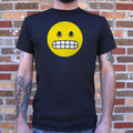 Grimacing Face Yellow Emoji with Clenched Teeth