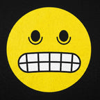 Grimacing Face Yellow Emoji with Clenched Teeth
