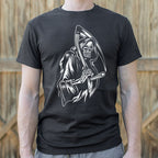 Grin Of The Reaper Grim Reaper Skull with Scythe
