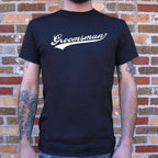 Groomsman Varsity Script Wedding Design