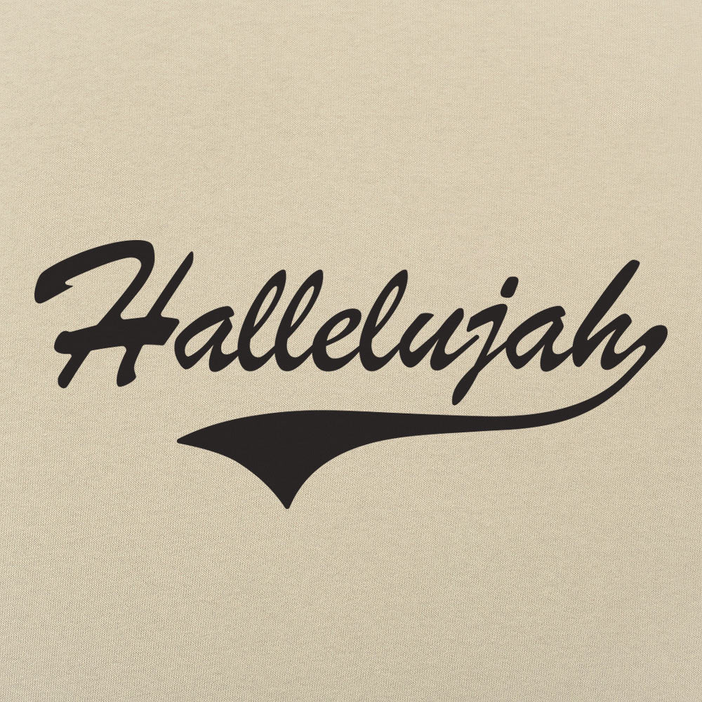 Hallelujah Retro Varsity Script