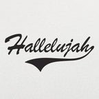 Hallelujah Retro Varsity Script